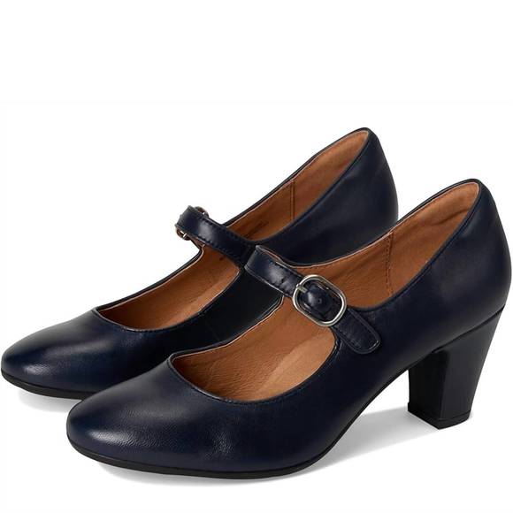 NEW SOFFT women's leslie sandal in sky navy - Picture 1 of 3